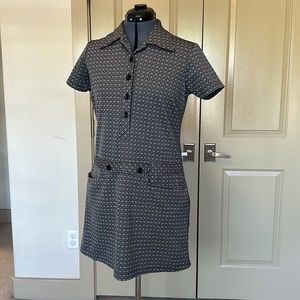 Vintage Mod 1960s Mini Dress